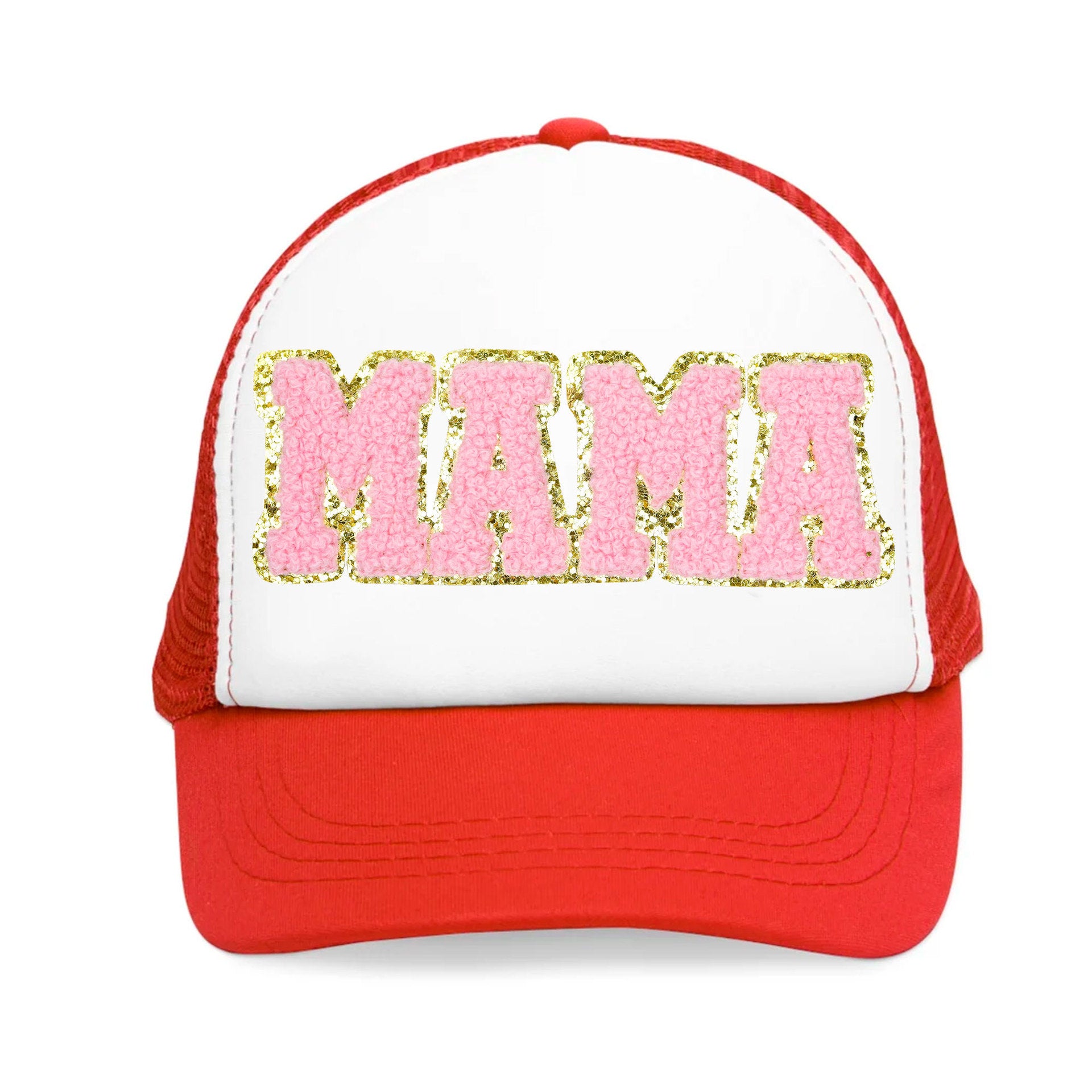 Wholesale English alphabet cloth patch with gold embroidery